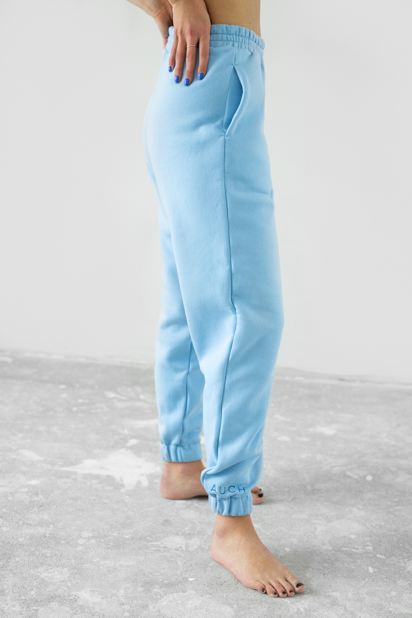 baby blue trousers womens